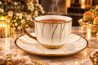 سرویس قهوه خوری آیسن طرح رادین نسکافه ای