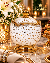 قندان آلن طرح افرا نسکافه ای